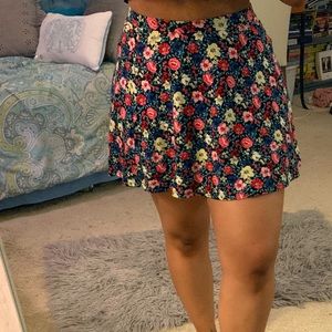 Floral skirt